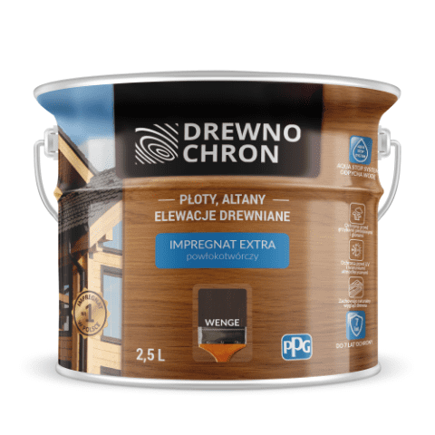 Impregnat EXTRA powłokotwórczy wenge 2,5 l