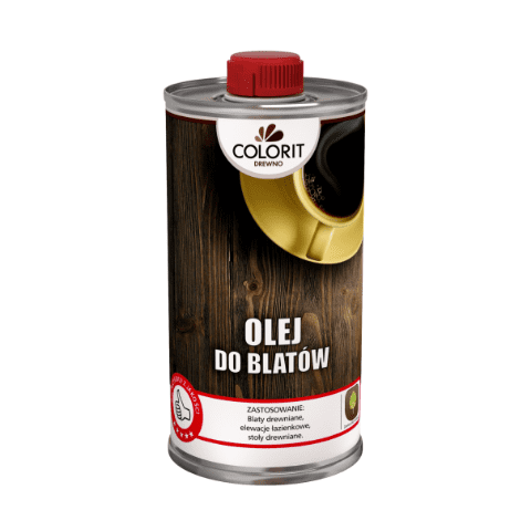 Olej do blatów Bezbarwny 0,5 l Colorit Drewno