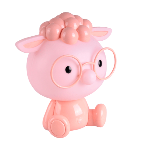 Lampka nocna LED OWCA różowa 2,5 W POLUX