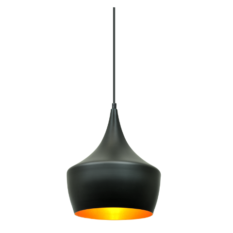Lampa wisząca IL MIO MODERN P306-1B E27 czarna