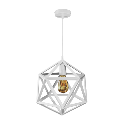 Lampa wisząca IL MIO DENMARK P-009 E27 biała