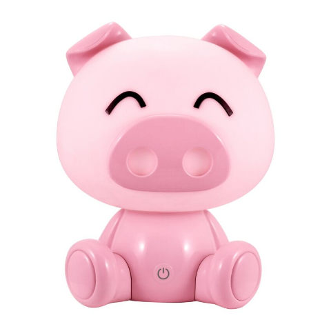 Lampa Polux ŚWINKA LED 2,5 W różowa