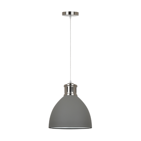 Lampa wisząca Lola 60 W szara