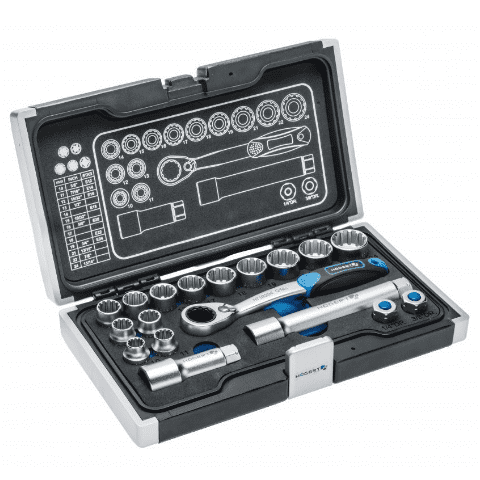Zestaw narzędzi 18 sztuk HOGERT