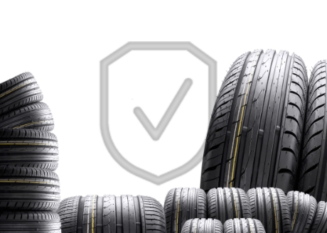 Brak odkształceń opon