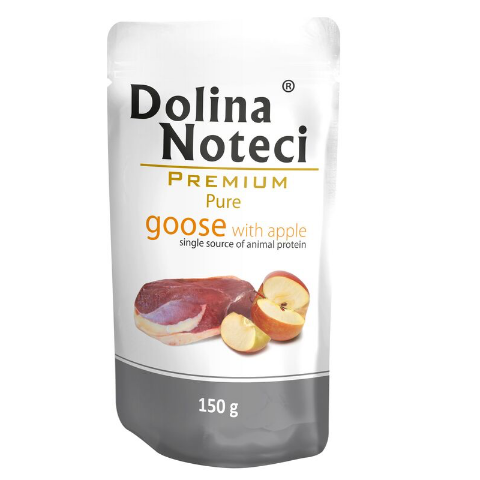 Karma mokra dla psa GĘŚ 150 g Dolina Noteci