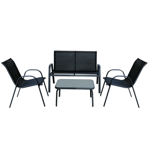 Komplet mebli Manhattan antracyt