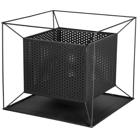 Palenisko stalowe z osłoną ażurową Moss