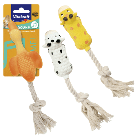 Zabawka dla psa LATEKSOWE TRIO Z FARMY Vitakraft