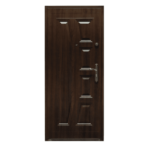 Drzwi wewnątrzklatkowe Gaja orzech szlachetny 80 cm lewe Crystal