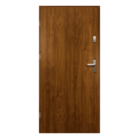 Drzwi zewnętrzne ARTEMIDA pełne złoty dąb 80 lewe RADEX