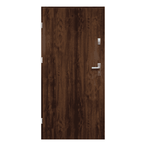 Drzwi zewnętrzne ARTEMIDA pełne orzech 80 lewe RADEX