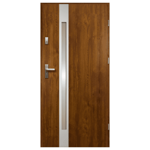 Drzwi zewnętrzne 90P złoty dąb