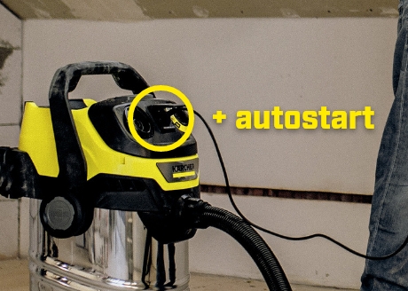 Gniazdo do podłączania elektronarzędzi z funkcją autostartu