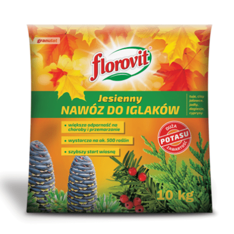 Jesienny nawóz do iglaków worek 10 kg Florovit