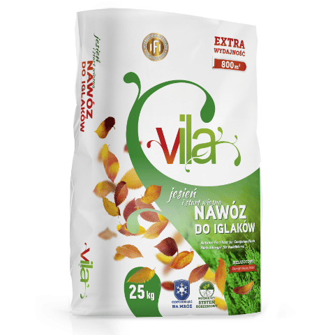 Jesienny nawóz do roślin iglastych 25 kg Vila