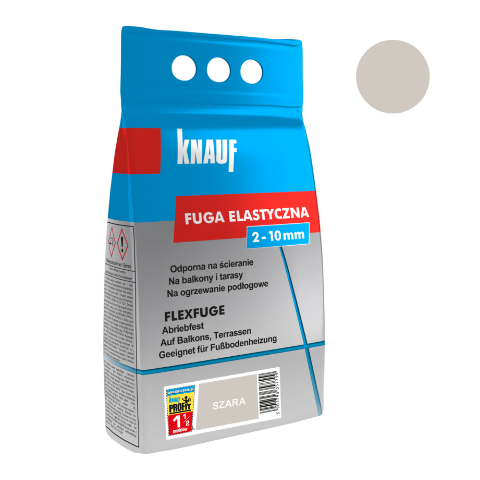 Fuga elastyczna 1,5 kg szara Knauf