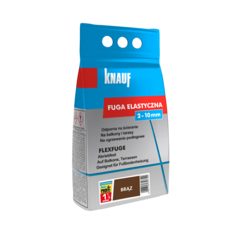 Fuga elastyczna 1,5 kg brąz Knauf