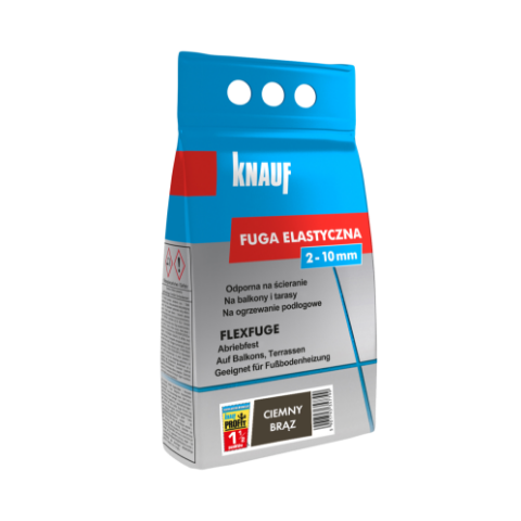 Fuga elastyczna 1,5 kg ciemny brąz Knauf