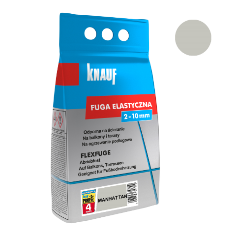 Fuga elastyczna 4 kg manhattan Knauf