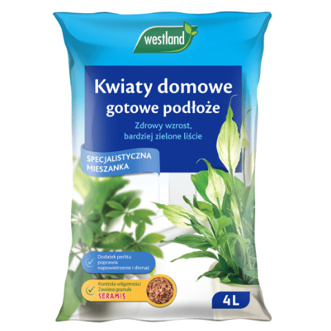 Podłoże do kwiatów domowych 4 l