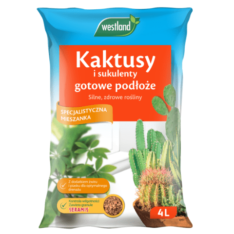 Podłoże do kaktusów 4 l