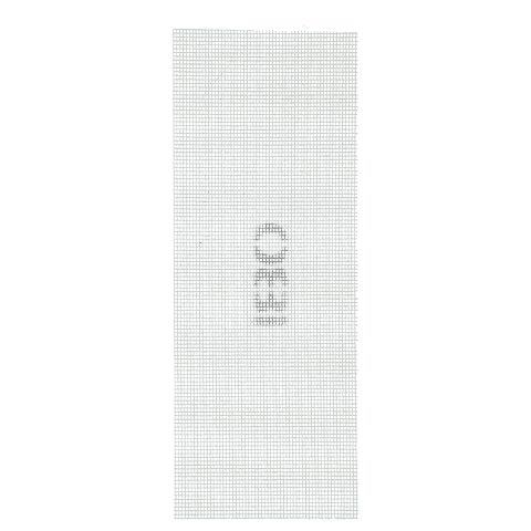 Siatka ścierna biała 105 x 280 mm P180 3szt.