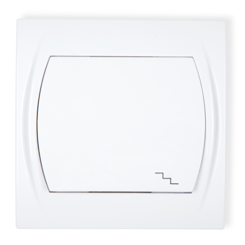 Łącznik schodowy Logo biały