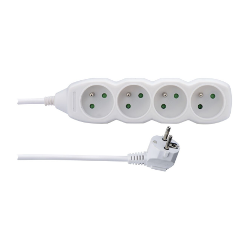 Przedłużacz 4 gniazda 1,5 m