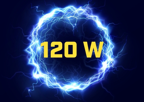 Moc 120 W