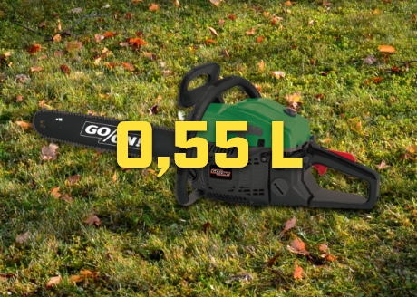 Pojemność zbiornika paliwa 0,55 l