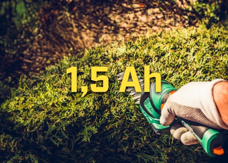 Pojemność akumulatora 1,5 Ah