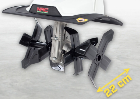 Głębokość robocza 22 cm