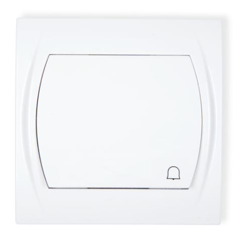 Łącznik zwierny dzwonek Logo biały