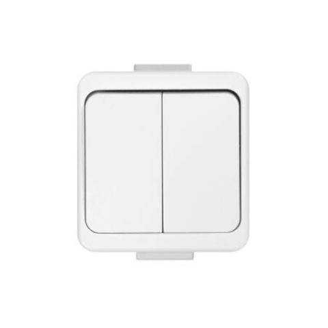 Łącznik świecznikowy podwójny SMART 10A, 250V