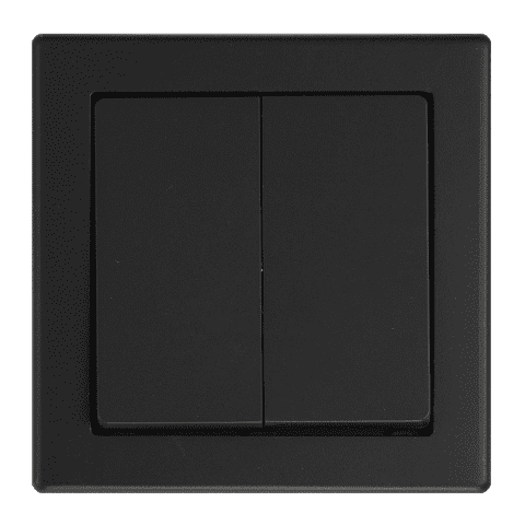 Łącznik świecznikowy Jowisz czarny mat