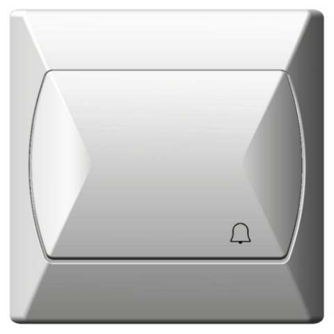 Łącznik zwierny dzwonek AKCENT biały