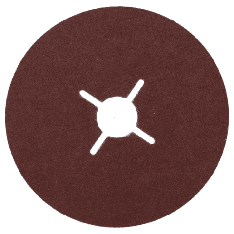 Krążek fibra125 mm P80 3 szt.