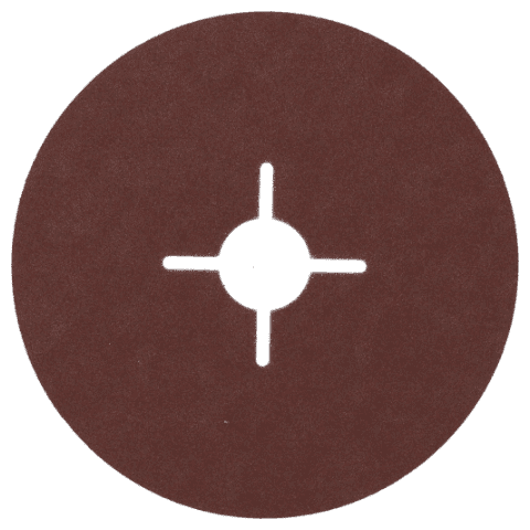 Krążek fibra125 mm P120 3 szt.