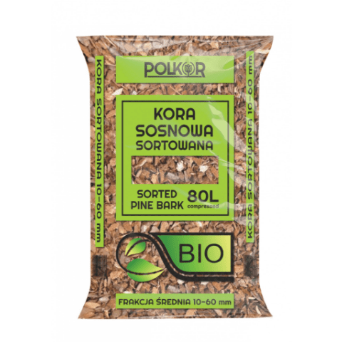 Kora sosnowa sortowana 80 l BIO 10-60