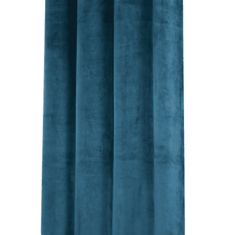 Zasłona Velvet na kółkach 140 x 260 cm morska