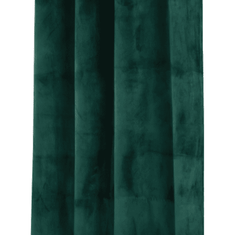 Zasłona Velvet na kółkach 140 x 260 cm zielona