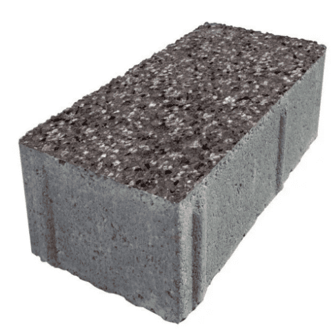 Kostka brukowa prostokąt płukana 6 cm grafitowa