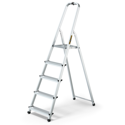 Drabina aluminiowa 5-stopniowa Eco