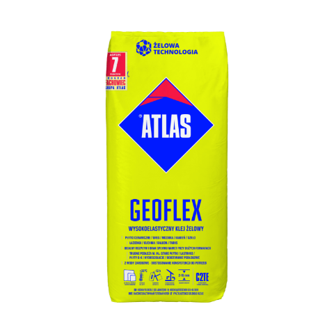 Klej żelowy wysokoelastyczny GEOFLEX C2TE 22,5 kg Atlas