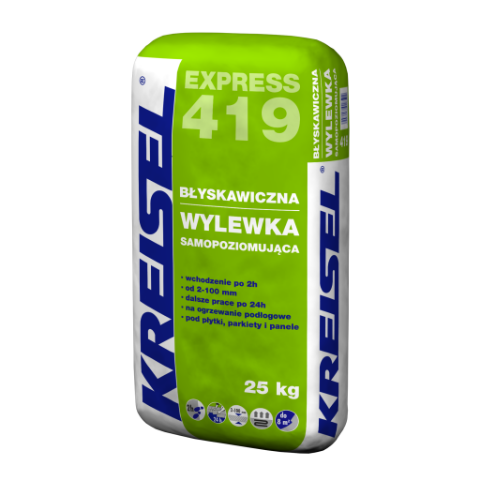 Wylewka samopoziomująca express 419 25 kg