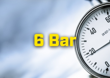 Ciśnienie maksymalne 6 Bar