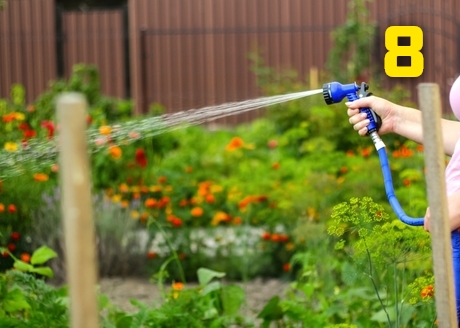 Regulacja strumienia wody w 8 trybach