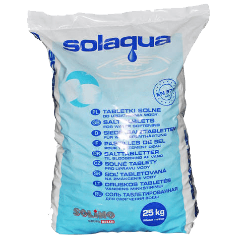 Tabletki solne SOLAQUA 25 kg Solino