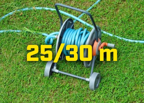 Pojemność 25/30 m węża ogrodowego
